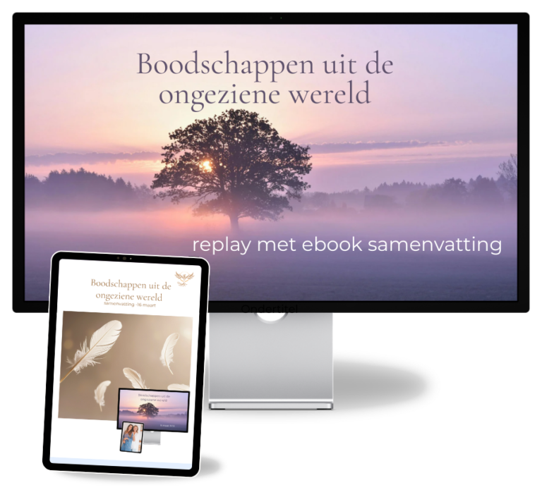 Boodschappen uit de ongeziene wereld - replay 16 maart