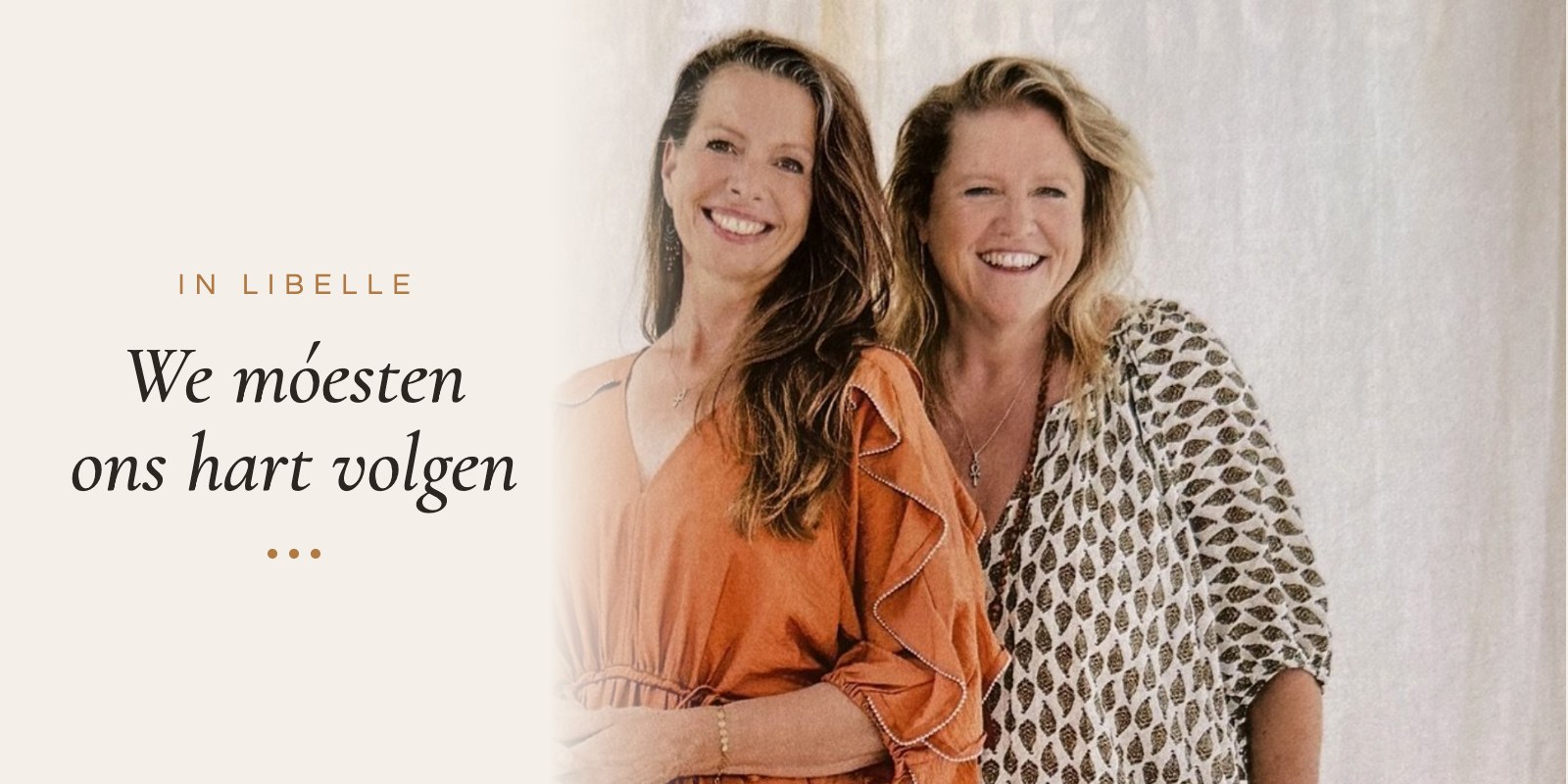 In Libelle: we móesten ons hart volgen
